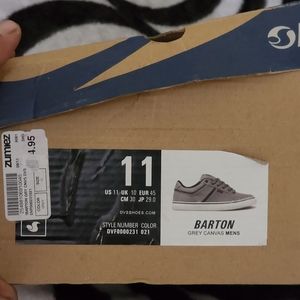 DVS - BARTON SKATESHOE - SIZE 11 NEW